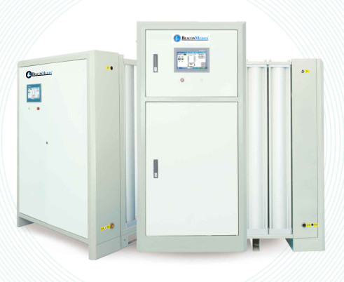 Leuchtfeuer 920kg Medaes-Sauerstoff-Generator PSA integrierte 30m3/h Strömungsgeschwindigkeit 7