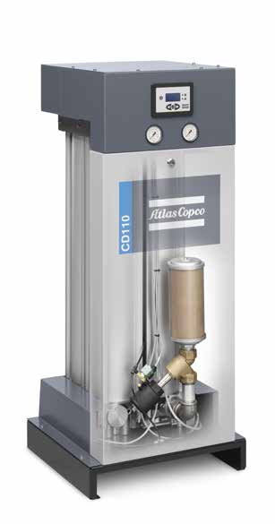 Aluminiumlegierungs-Atlas Copco CD25, Atlas copco trocknender Trockner Druck Taupunkt -20°C 1