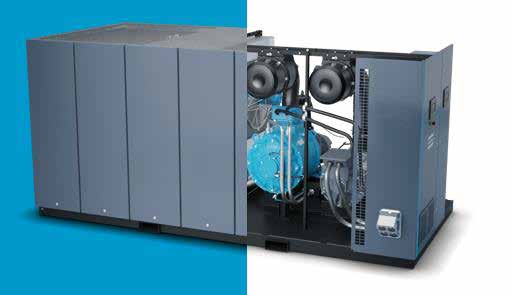 spritzte hybrides Öl 250kw Drehschrauben-Kompressor-Atlas Copco 3 ein