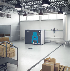 Turbulenz-ölfreier Schrauben-Luftkompressor-Atlas Copco Sf Sf+ für Universität 0