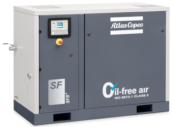 AQ 18 VSD Wasser eingespritzter Atlas Copco 69dB des Schrauben-Kompressor-18kw Geräuschpegel 1
